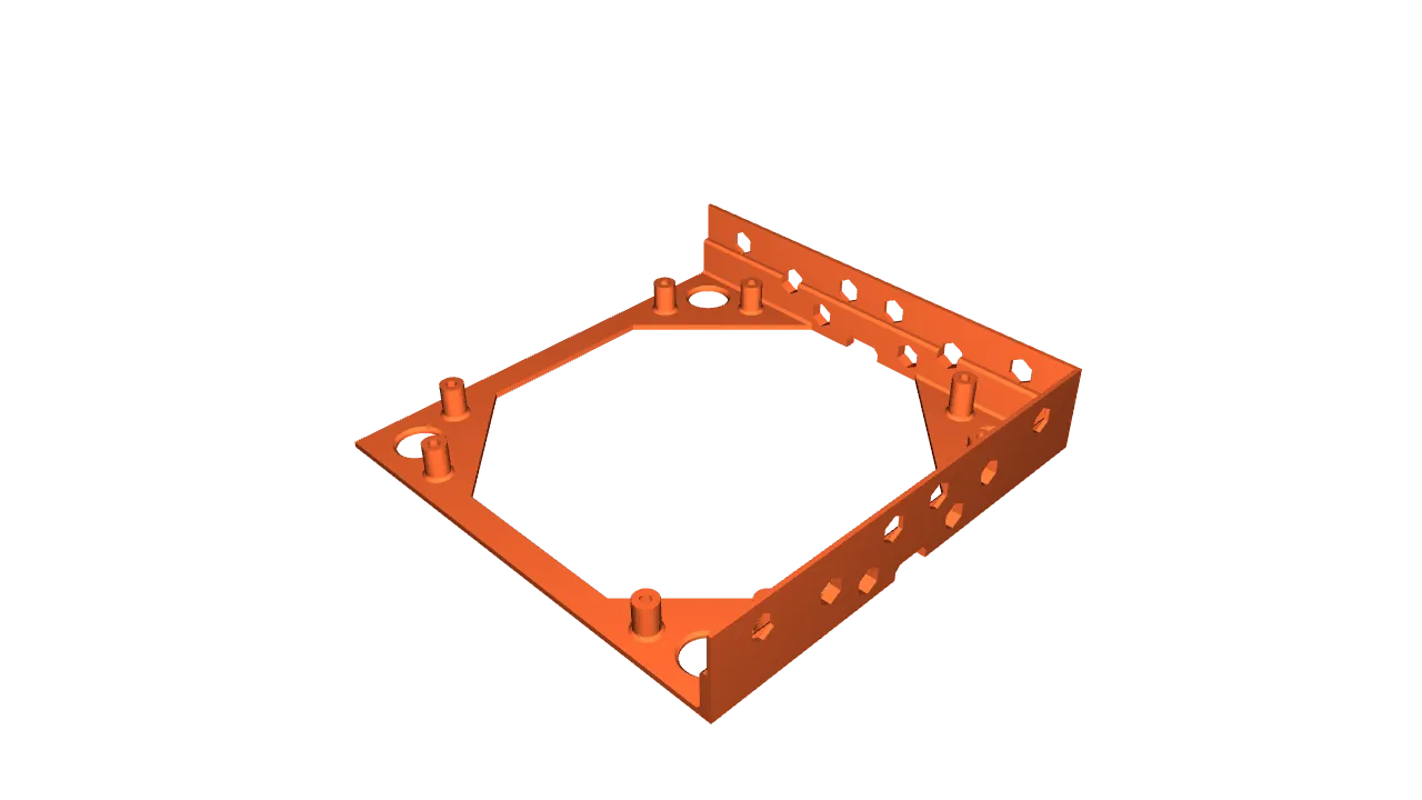 Corner frame